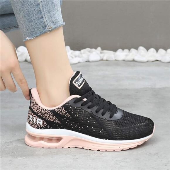 Women's Air Athletic Running Shoes Fashion Sport Gym Jogging Tennis - Picture 6 of 7